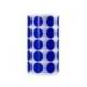 GOMETS LIDERPAPEL AUTOADHESIVO S CIRCULOS 20 MM AZUL ROLLO DE 2000 UNIDADES EN CAJA DE CARTON