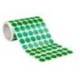 GOMETS LIDERPAPEL AUTOADHESIVO S CIRCULOS 15 MM VERDE ROLLO DE 2500 UNIDADES EN CAJA DE CARTON