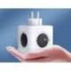 REGLETA Q-CONNECT DE CUBO ENCHUFE MULTIPLE POWER CUBE 5 EN 1 DIRECTO A PARED 5 TOMAS DE CORRIENTE 75X75X112MM