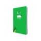 CUADERNO ESPIRAL LIDERPAPEL DI N A4 PAUTAGUIA TAPA BLANDA 80H 75 GR CUADRO PAUTADO 3MM COLOR VERDE