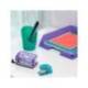 GRAPADORA RAPID MINI F4 COLOUR BREEZE USA GRAPAS 24/6 Y 26/6 COLOR CORAL EN BLISTER