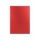 Tapa de Encuadernacion Polipropileno Liderpapel DIN A4 Roja 0.8mm pack 50 uds