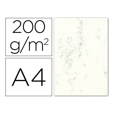 Cartulina marmoleada DIN A4 color Gris
