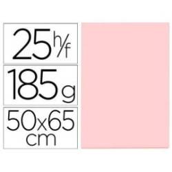 Cartulina Guarro rosa 500 x 650 mm de 185 g/m2