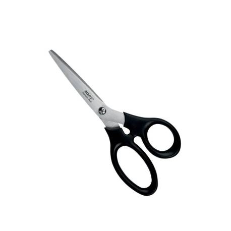 TIJERA OFICINA LEITZ ACERO INOXIDABLE 185 MM COLOR NEGRO