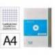 RECAMBIO A4 ANTARTIK 80 HOJAS 90G/M2 CUADRO 5 MM 4 TALADROS BANDAS DE 5 COLORES PASTELES