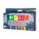 ROTULADOR IMAGINOVO FLUORESCENTE SAFARI GLOW NEON ANIMALES Y CLIP CAJA DE 6 UNIDADES SURTIDAS