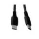 CABLE USB-C A USB-C Q-CONNECT PVC LONGITUD 2M NEGRO