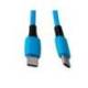 CABLE USB-C A USB-C Q-CONNECT PVC LONGITUD 2M AZUL