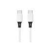 CABLE USB-C A USB-C Q-CONNECT PVC LONGITUD 3M BLANCO