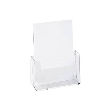 EXPOSITOR SOBREMESA ARCHIVO 2000 PORTAFOLLETOS 1 COMPARTIMENTO A4 VERTICAL FONDO CAJETIN 38 MM