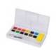 ACUARELA LIDERPAPEL 12 COLORES CON PINCEL DE AGUA RELLENABLE ESTUCHE DE PLASTICO