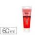 PINTURA ACRILICA LIDERPAPEL TUBO DE PLASTICO DE 60 ML COLOR ROJO CARMIN