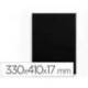 BASTIDOR NEGRO LIDERPAPEL 6F LIENZO GRAPADO PARTE TRASERA ALGODON 100% 33X41 CM GRAMAJE 320G/M2 CERTIFICADO FSC