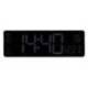 RELOJ Q-CONNECT DE PARED Y SOBREMESA DIGITAL CON TEMPERATURA Y MANDO A DISTANCIA 387X32X130 MM