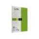 Papel color Liderpapel color verde intenso a4 80 g/m2 100 hojas