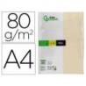 Papel color Liderpapel color crema A4 80 g/m2 100 hojas