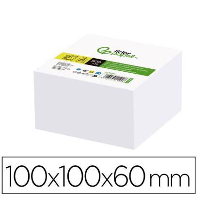 Taco de notas Liderpapel encolado 500+75 hojas