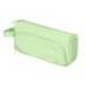ESTUCHE PORTATODO LIDERPAPEL MINIBAG 2 CREMALLERAS CON BOLSILLO INTERIOR VERDE PASTEL213 X 100 X 70 MM