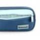 ESTUCHE PORTATODO LIDERPAPEL DUO 2 CREMALLERAS CON BOLSILLOFRONTAL AZUL OSCURO 220X90X50 MM