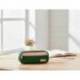 ESTUCHE PORTATODO LIDERPAPEL DUO 2 CREMALLERAS CON BOLSILLOFRONTAL VERDE MILITAR 220X90X50 MM