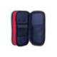 ESTUCHE PORTATODO LIDERPAPEL FUNKY 3 CREMALLERAS CON APERTURAS LATERALES AZUL FUSCIA TURQUESA 220X100X65 MM