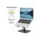 SOPORTE PARA PORTATIL FELLOWES ALUMINIA CON PEANA NEGRO 280X245X65 MM