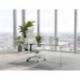 SILLA Q-CONNECT DIRECCION AUREA SIMILPIEL ALT MAX 1400 MM ANC 520 MM PROF 510 MM RUEDAS PREMIUM GRIS