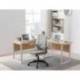 SILLA Q-CONNECT OFICINA TERNI MALLA ALT MAX 1050 MM ANC 500 MM PROF 480 MM COLOR GRIS CUERPO NEGRO