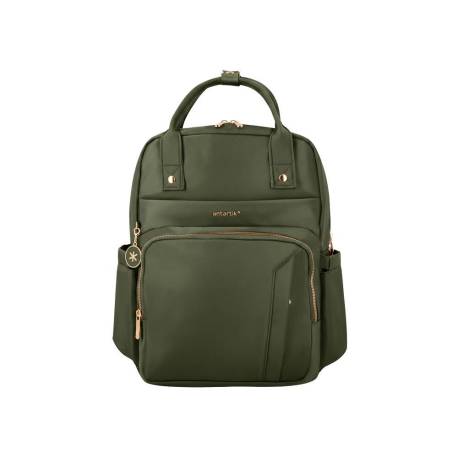 MOCHILA ANTARTIK NOVA 4 COMPARTIMENTOS COLOR VERDE OLIVA 410X180X320 MM