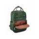 MOCHILA ANTARTIK NOVA 4 COMPARTIMENTOS COLOR VERDE OLIVA 410X180X320 MM