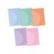 LIBRETA LIDERPAPEL 360 TAPA DE PLASTICO A4 48 HOJAS 90G/M2 LISO SIN MARGEN COLORES PASTEL SURTIDOS