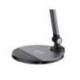 LAMPARA DE OFICINA Q-CONNECT SOBREMESA PROFESIONAL ALUMINIO 9W 120 LED CARGADOR MOVIL COLOR NEGRO