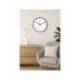 RELOJ MAUL DRIP DE PARED REDONDO 25 CM DIAMETRO CUARZO MARCO NEGRO