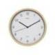 RELOJ MAUL GRAIN DE PARED REDONDO 30 CM DIAMETRO CUARZO MARCO MADERA NATURAL CLARA