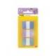 BANDERITAS SEPARADORAS RIGIDAS DISPENSADOR POST-IT INDEX STRONG 686-3 COAST 25,4X38.1 MM PACK DE 36