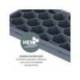 ALFOMBRILLA PARA RATON FELLOWES CON REPOSAMUÑECAS BREYTA AZUL 250X210X25 MM