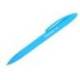 BOLIGRAFO LIDERPAPEL PUNTA 1 MM RETRACTIL CON CLIP ACABADO SOFT TOUCH TINTA AZUL CUERPO AZUL CIELO