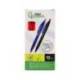 BOLIGRAFO LIDERPAPEL PUNTA 1 MM RETRACTIL CON CLIP ACABADO SOFT TOUCH TINTA ROJA CUERPO ROJO