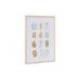 PIZARRA BLANCA BI-OFFICE MAGNETICA ACERO LACADO BLANCO MARCO DE MADERA CON NUMEROS PARA NIÑOS 600X450 MM