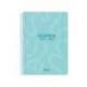 AGENDA ESCOLAR LIDERPAPEL 26-27 ESPIRAL CLASSIC 2 DIAS PAGINA A5 BILINGUE 70G PAPEL FSC AZUL TURQUESA