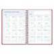 AGENDA ESCOLAR LIDERPAPEL 26-27 ESPIRAL BASIC DIA PAGINA A5 BILINGUE 70G PAPEL FSC ROJO