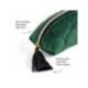 BOLSO PORTATODO MIQUELRIUS HIGHLAND DAYS TERCIOPELO VERDE 215X60X58 MM