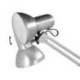 LAMPARA DE ESCRITORIO Q-CONNECT ANTARES METALICA CONPINZA INTERRUPTOR BRAZO DOBLE 3 ARTICULACIONES COLOR PLATA