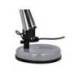 LAMPARA DE ESCRITORIO Q-CONNECT POLARIS METALICA CONINTERRUPTOR BRAZO DOBLE 3 ARTICULACIONES COLOR PLATA