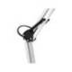 LAMPARA DE ESCRITORIO Q-CONNECT POLARIS METALICA CONINTERRUPTOR BRAZO DOBLE 3 ARTICULACIONES COLOR BLANCO