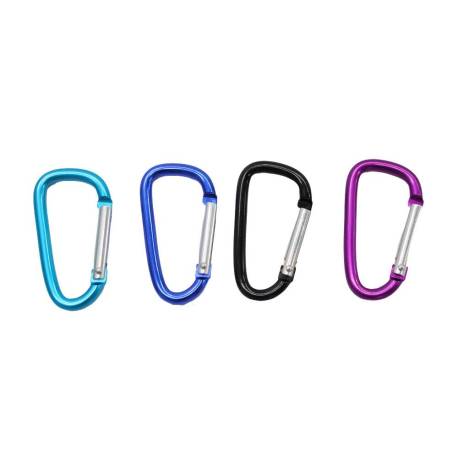 MOSQUETON ALUMINIO IMAGINOVO 57 MM COLORES SURTIDOS 85X85 MM