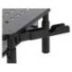 SOPORTE Q-CONNECT PARA MONITOR METALICO REGULABLE EN ALTURA CON CAJON Y DOS SOPORTES PARA MOVIL