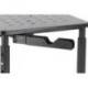 SOPORTE Q-CONNECT PARA MONITOR METALICO REGULABLE EN ALTURA CON SOPORTE PARA MOVIL 371X235X145 MM