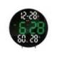 RELOJ Q-CONNECT DIGITAL DE PARED DIGITAL CON ALARMA REDONDO 27 CM